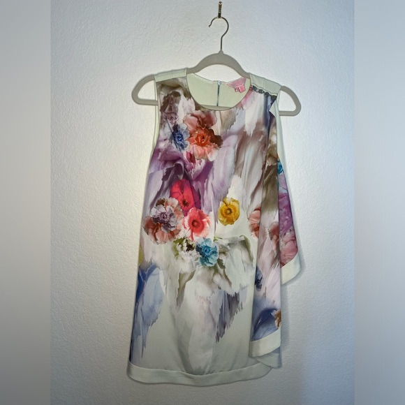 Ted Baker London Dahnni Sugar Sweet Floral Tunic Dress Size 1 (US 4) - Picture 9 of 9